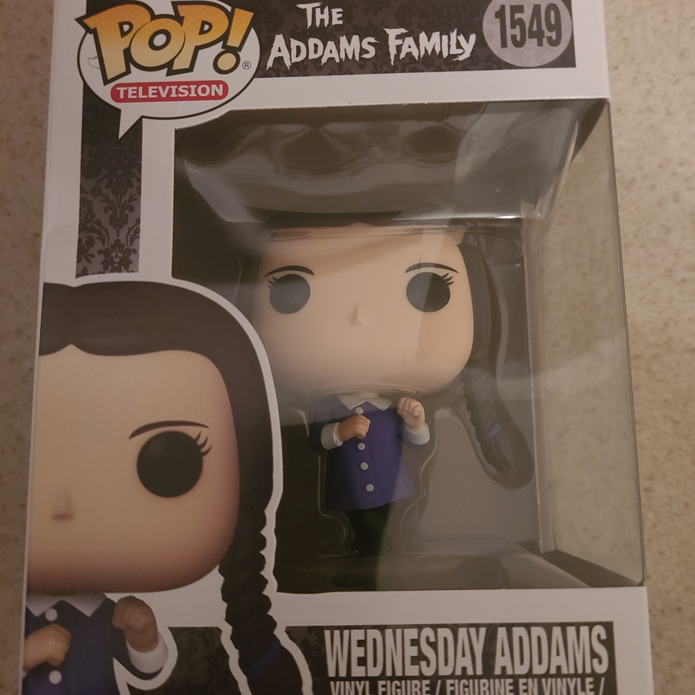Funko Pop! Wednesday Addams Vinyl Figure - Black and White